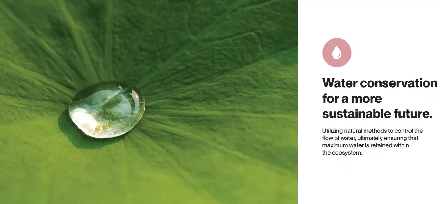 Water conservation